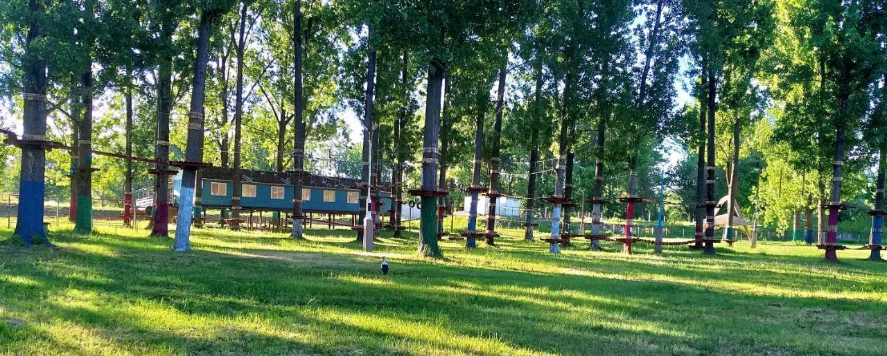 Tisza Camping & Kalandpark Tokaj Hotell Rakamaz Exteriör bild
